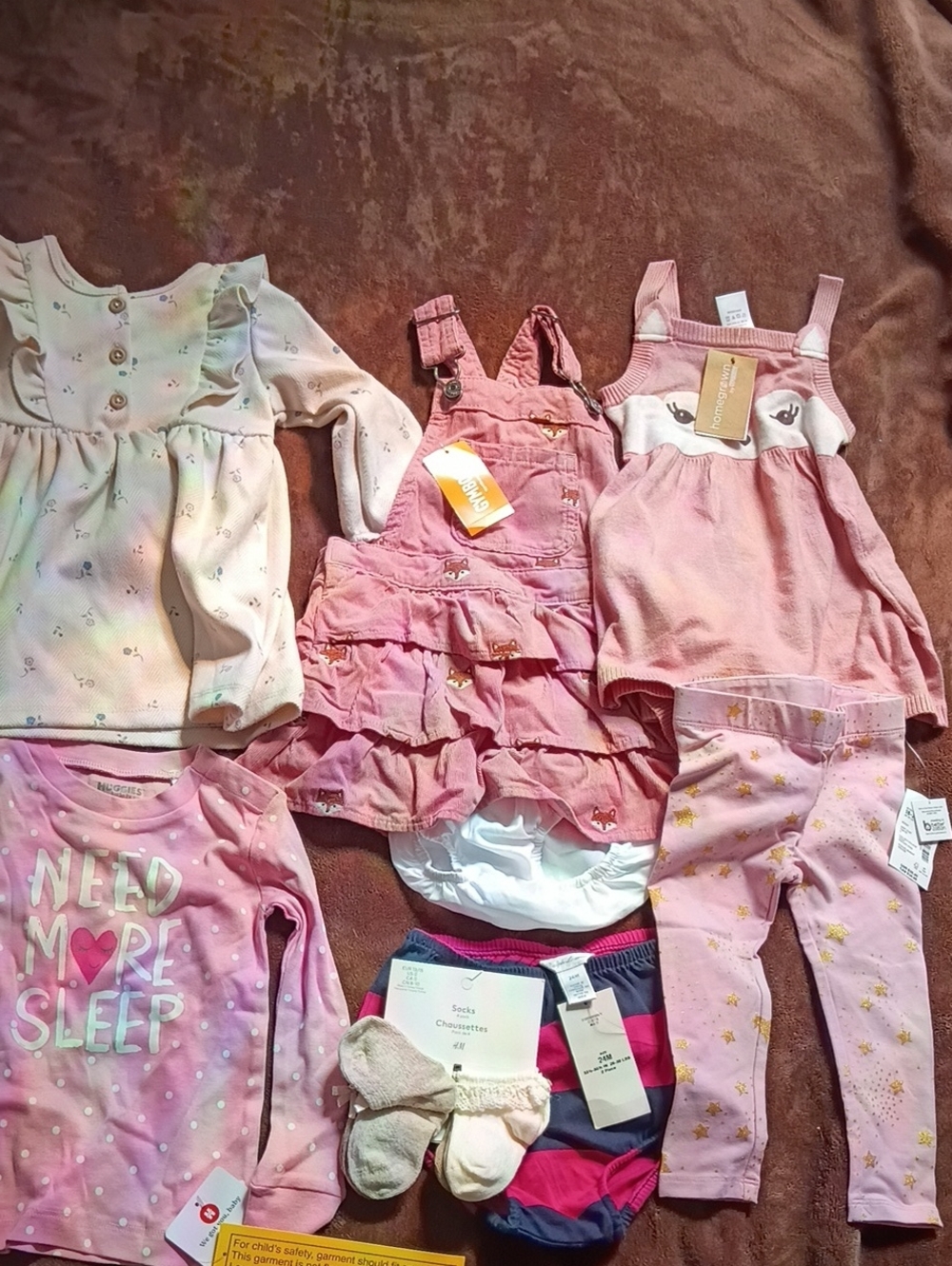 H&M Pink Multi Girls Clothing Bundle - Pastel & Blush Pieces